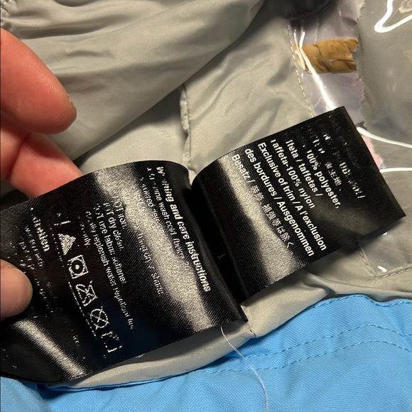 Burton Women's Sky Blue Ski Jacket Flaw - Picture 5 of 7